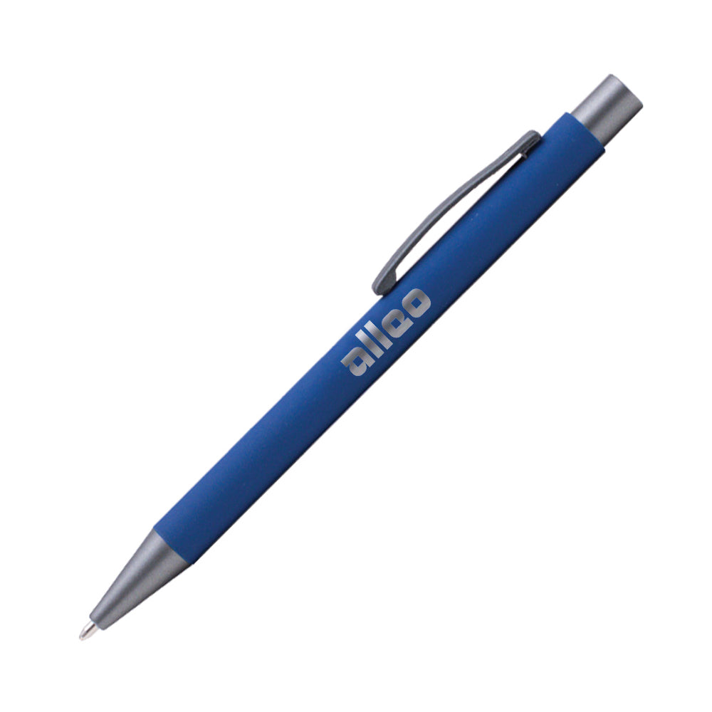Bowie Softy - Laser Engraved Metal Pen (Navy Blue)